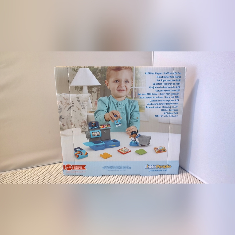 Fisher Price Little People Aldi Fun Playset NWT Shopping Set - Picture 4 of 4